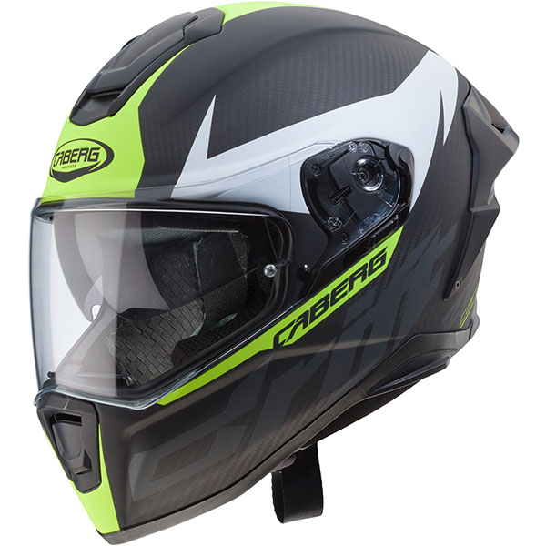 Image of Caberg Drift Evo Carbon - Matt Anthracite / Yellow