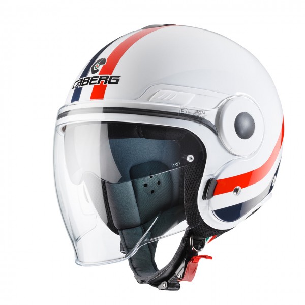 Image of Caberg Uptown Chrono - White / Red / Blue