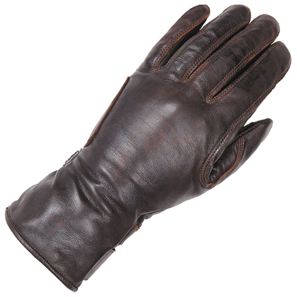Image of Helstons Leather Stella Gloves - Brown