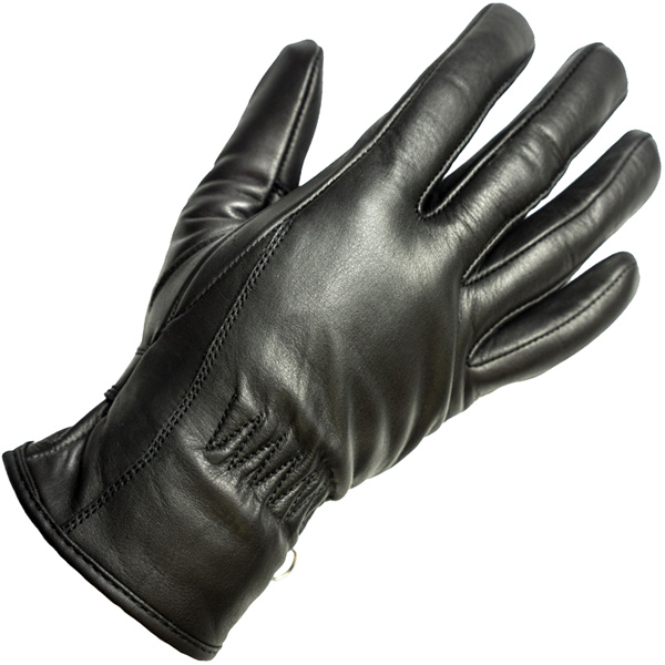 Image of Helstons Leather First Gloves - Black
