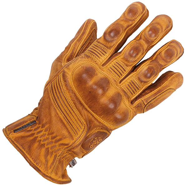 Image of Helstons Leather Summer Vitesse Pro Gloves - Gold
