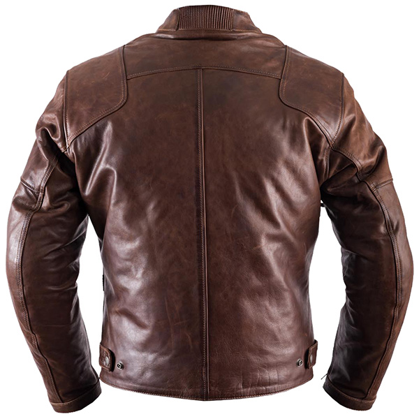 Helstons Heat Leather Jacket Brown Reviews at ReviewBikeKit