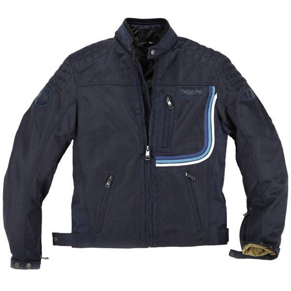 Image of Helstons Sonny Textile Jacket - Blue