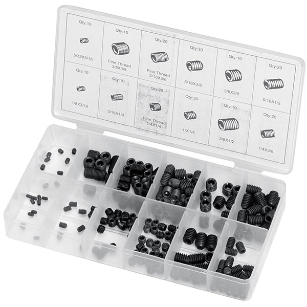 HiQ Grub Screw Set 200 Pieces Reviews at ReviewBikeKit