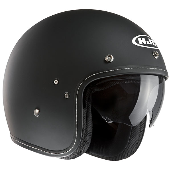 Heritage Black HJC FG-70S Open Face Motorcycle Helmet New