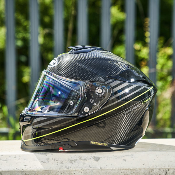 HJC R-PHA 70 - Artan Carbon Fluo Yellow 