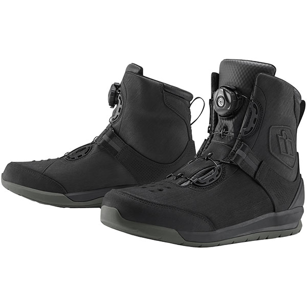 Image of Icon Patrol 2 Waterproof Boots - Black