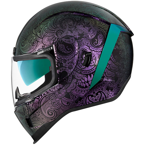 Purple motorcycle 2025 helmet