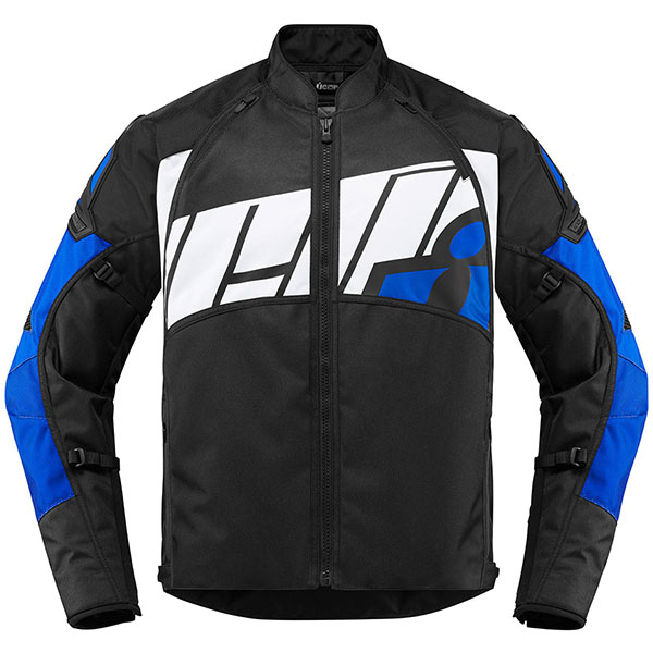 Image of Icon Automag 2 CE Textile Jacket - Blue / Black