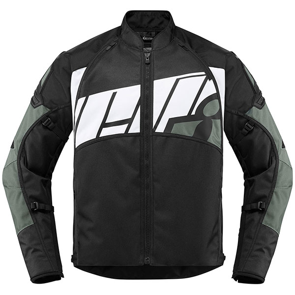 Image of Icon Automag 2 CE Textile Jacket - Grey / Black