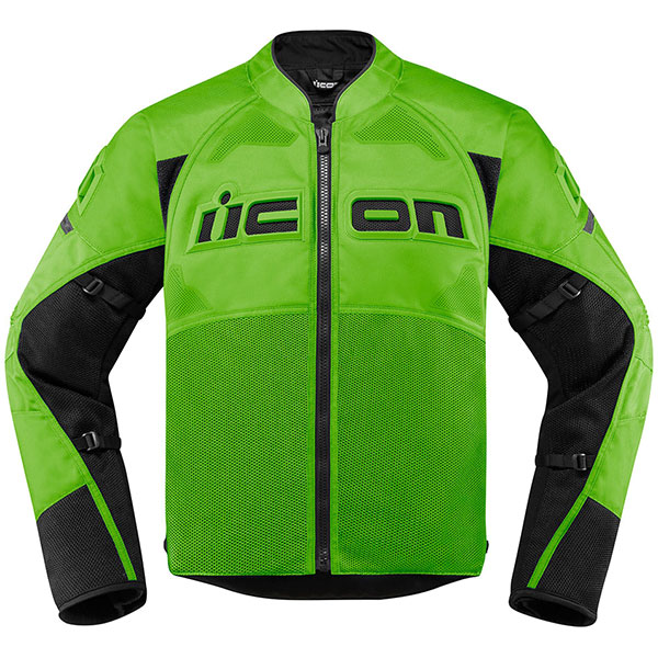 Image of Icon Contra 2 CE Textile Jacket - Green
