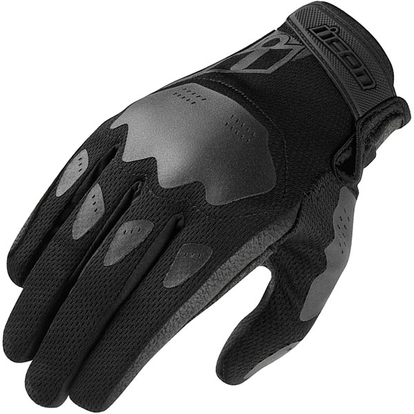 Icon Ladies Hooligan CE Gloves Black FREE UK DELIVERY