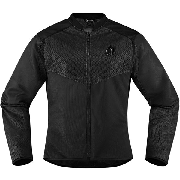 Image of Icon Ladies Anthem 2 Textile Jacket - Black