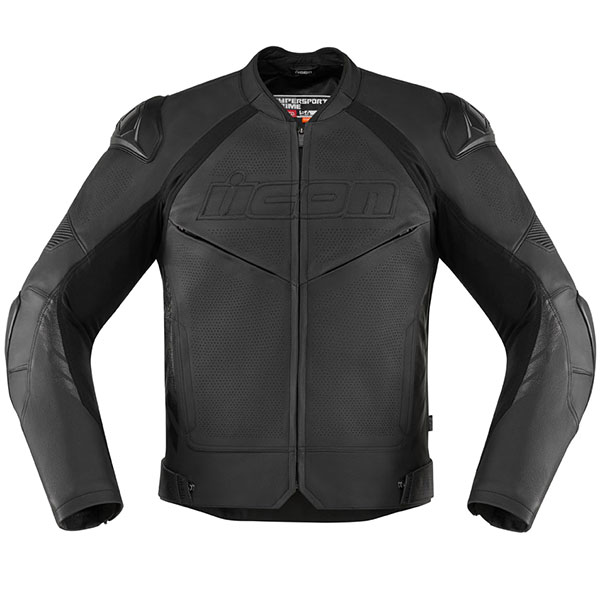 Image of Icon Hypersport 2 Prime Leather Jacket - Black