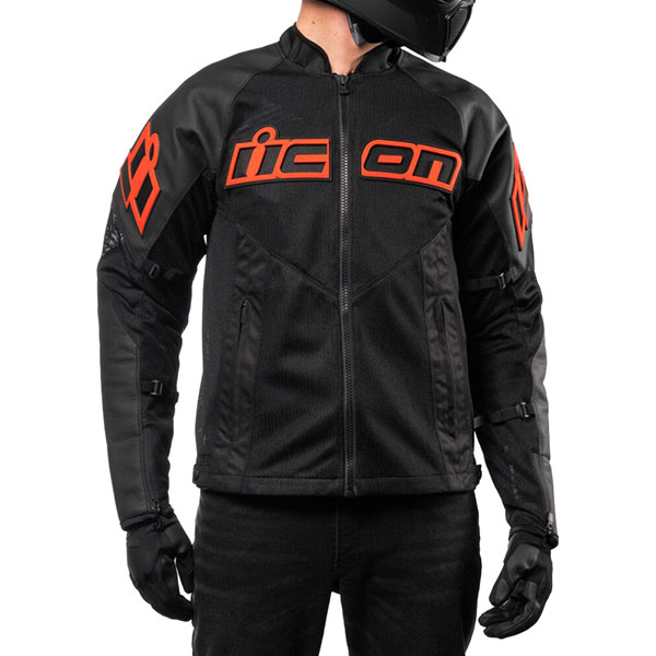 Icon Mesh AF CE Leather Jacket Slayer FREE UK DELIVERY