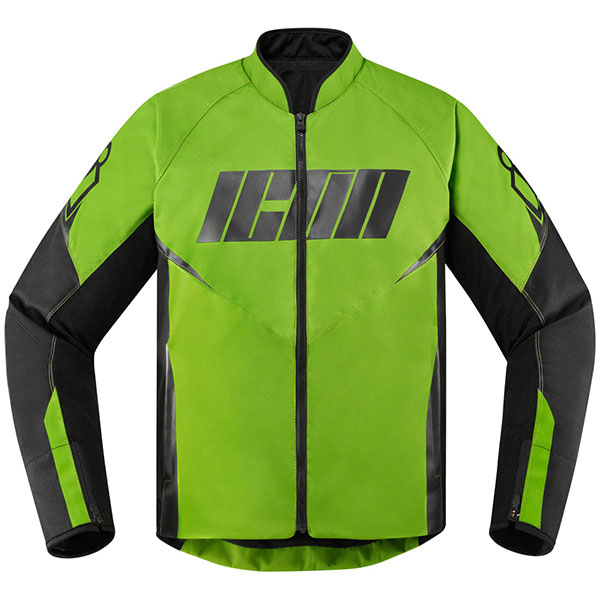 Image of Icon Hooligan Textile Jacket - Green