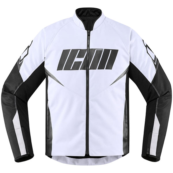 Image of Icon Hooligan Textile Jacket - White