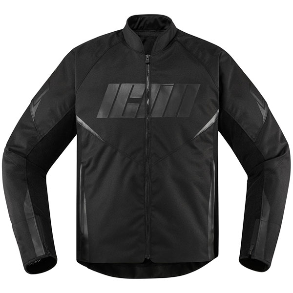 Image of Icon Hooligan Textile Jacket - Black