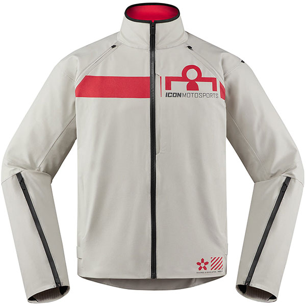 Image of Icon Tarmac 2 Textile Jacket - Grey