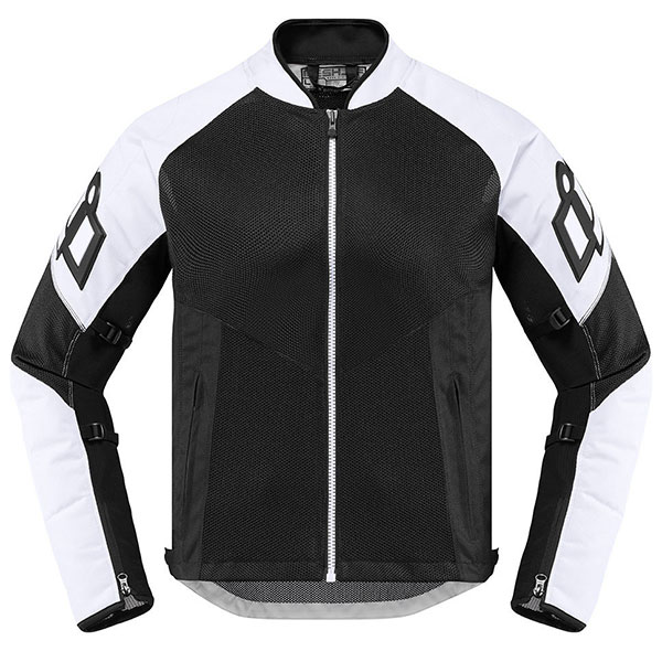 Image of Icon Mesh AF CE Textile Jacket - White / Black