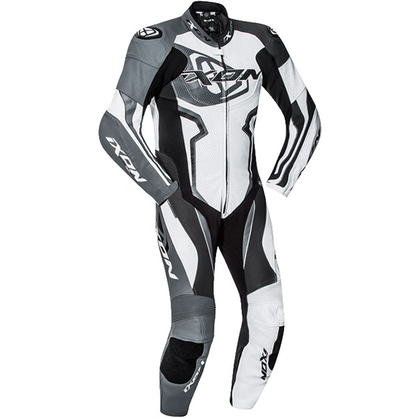 Image of Ixon Falcon 1 Piece Suit - White / Grey / Black