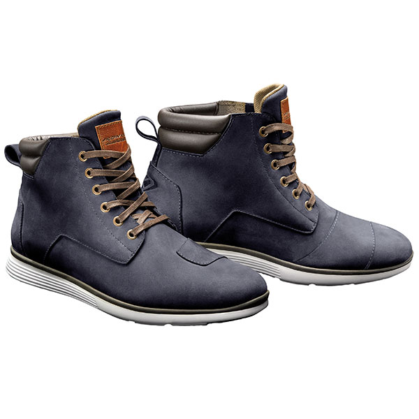 Image of Ixon Akron Leather Boots - Navy