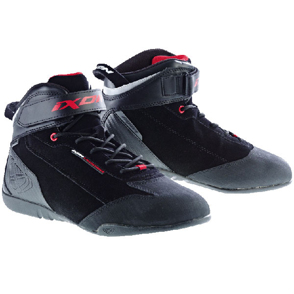 Image of Ixon Speeder WP Boots - Black / Red