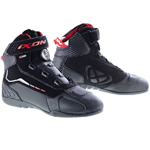 Image of Ixon Soldier Evo Boots - Black / Red