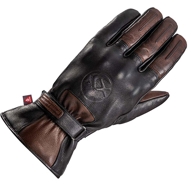 Image of Ixon Pro Randall Leather Gloves - Brown / Black