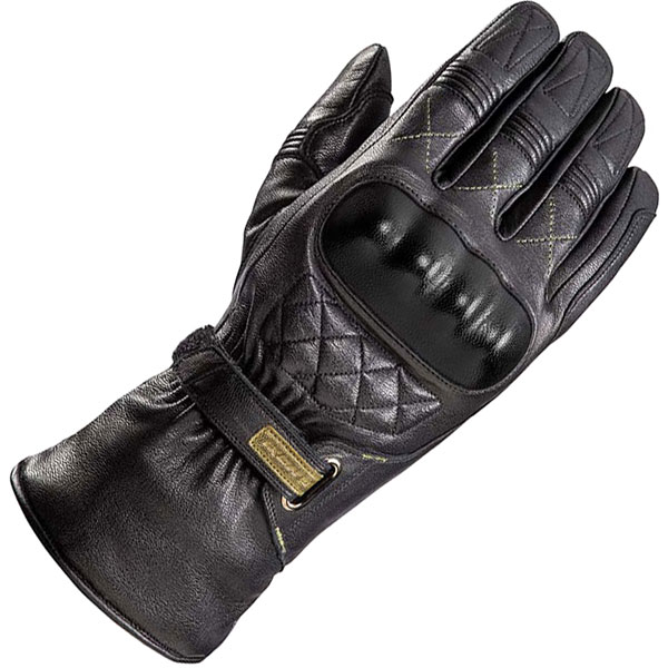 Image of Ixon Pro Vega Leather Gloves - Black