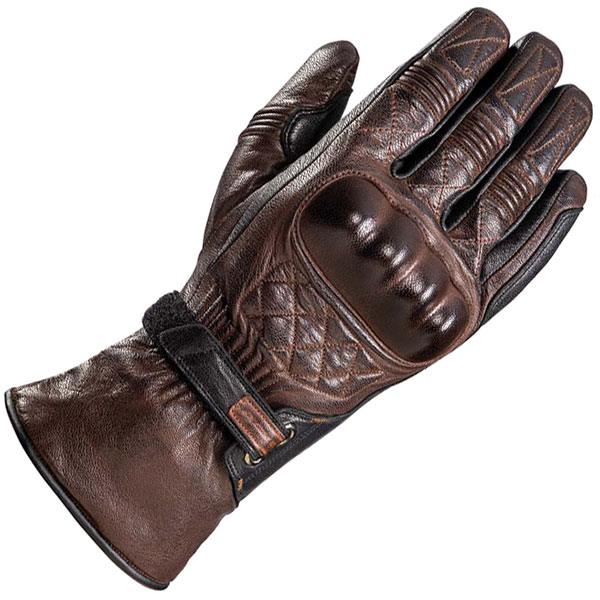Image of Ixon Pro Vega Leather Gloves - Brown / Black
