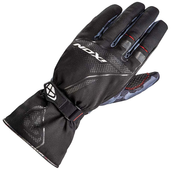 Image of Ixon Pro Indy Textile Gloves - Black / Black Camo