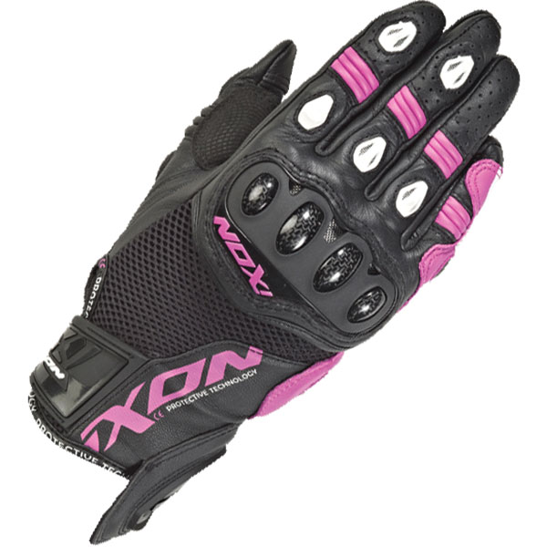 Image of Ixon Ladies RS Recall Gloves - Black / Fuchsia