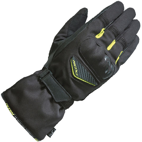 Image of Ixon Pro Arrow Gloves - Black / Fluo Yellow