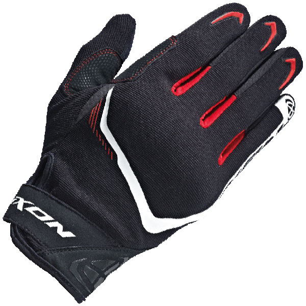 Image of Ixon RS Lift 2.0 Gloves - Black / White / Red