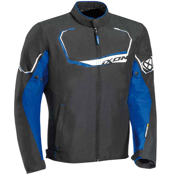 Image of Ixon Challenge Textile Jacket - Black / Blue