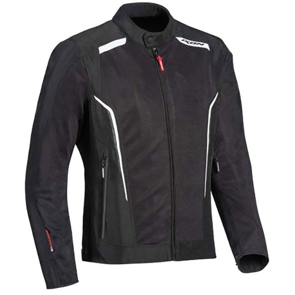 Image of Ixon Cool Air Textile Jacket - Black / White