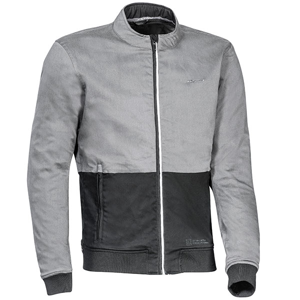 Image of Ixon Fulham Textile Jacket - Grey / Black