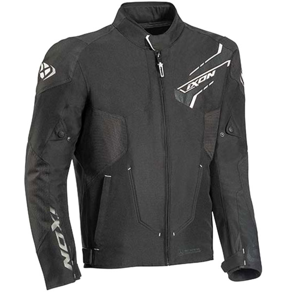 Image of Ixon Luthor Textile Jacket - Black / White