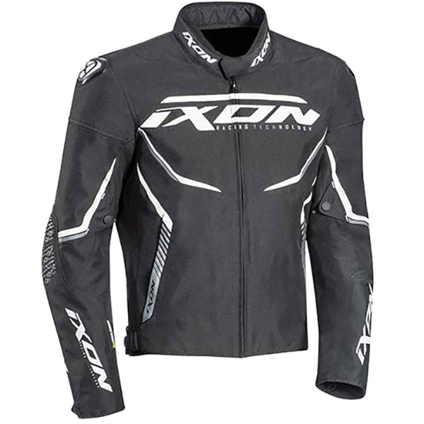 Image of Ixon Swinter Sport Textile Jacket - Black / White