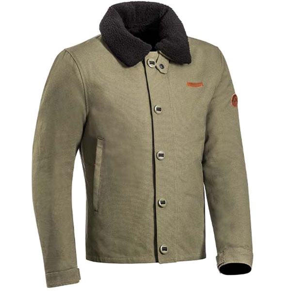 Image of Ixon Worker Textile Jacket - Khaki