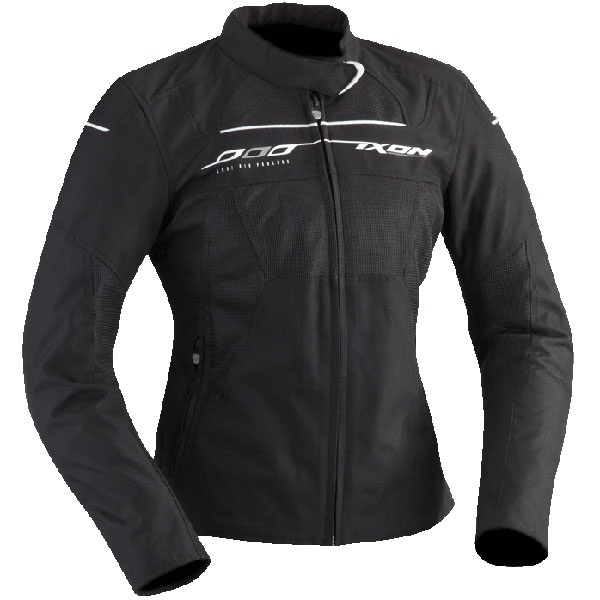 Image of Ixon Ladies Helia Textile Jacket - Black / White