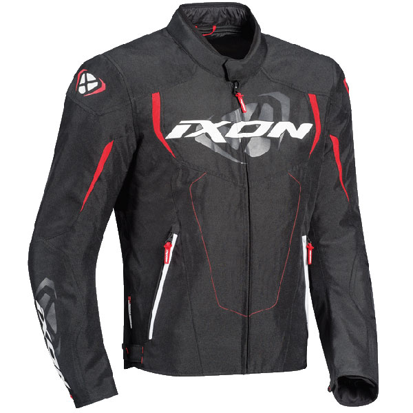 Image of Ixon Cobra Textile Jacket - Black / Red