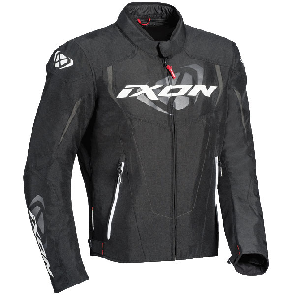 Image of Ixon Cobra Textile Jacket - Black / White