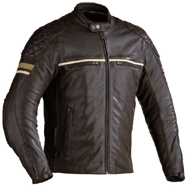 Image of Ixon Motors Leather Jacket - Brown