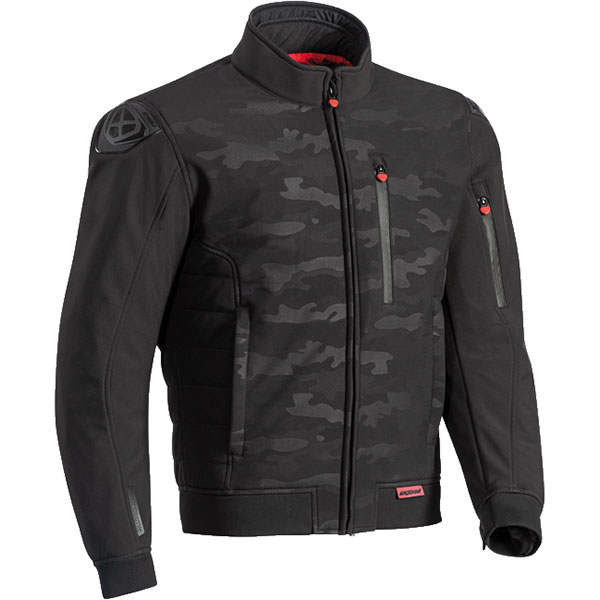 Image of Ixon Soho Textile Jacket - Black Camo