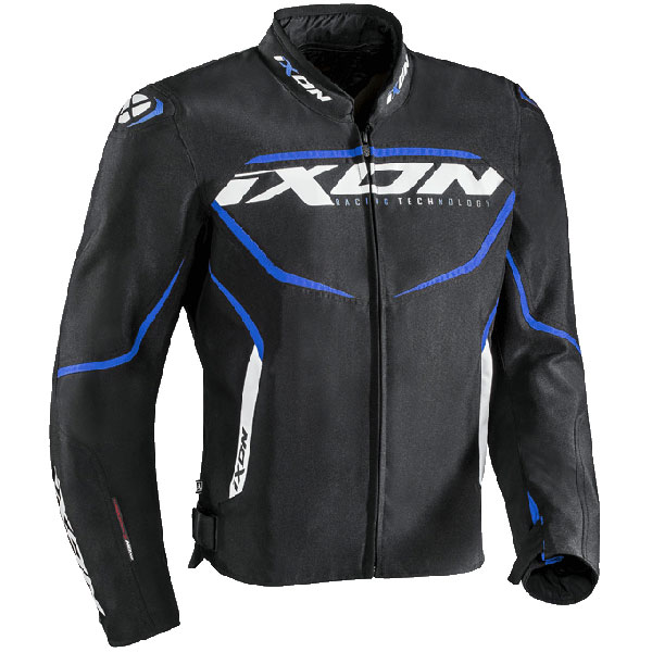 Image of Ixon Sprinter Textile Jacket - Black / Blue