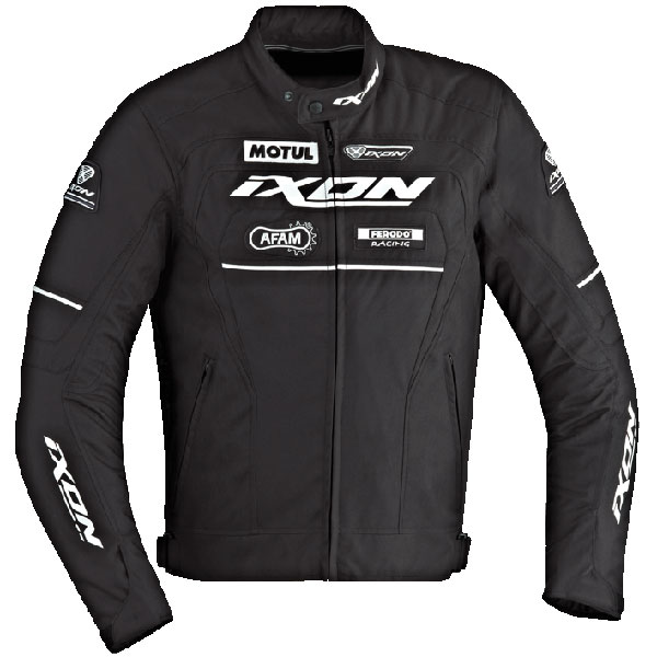Image of Ixon Matrix Textile Jacket - Black / White