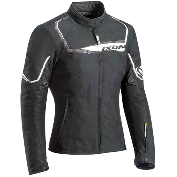 Image of Ixon Ladies Challenge Textile Jacket - Black / White
