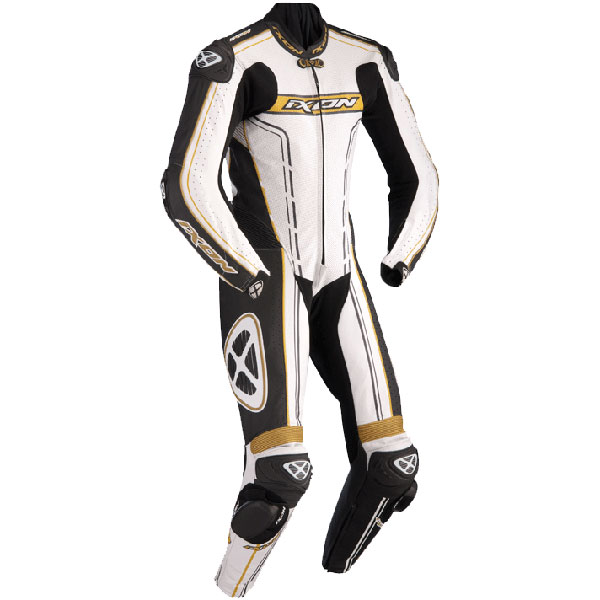 Ixon Zenith 1 Piece Suit White Black Gold Free Uk Delivery